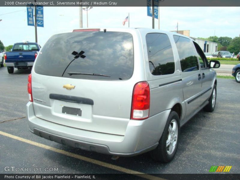 Silverstone Metallic / Medium Gray 2008 Chevrolet Uplander LS