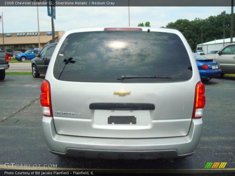 Silverstone Metallic / Medium Gray 2008 Chevrolet Uplander LS