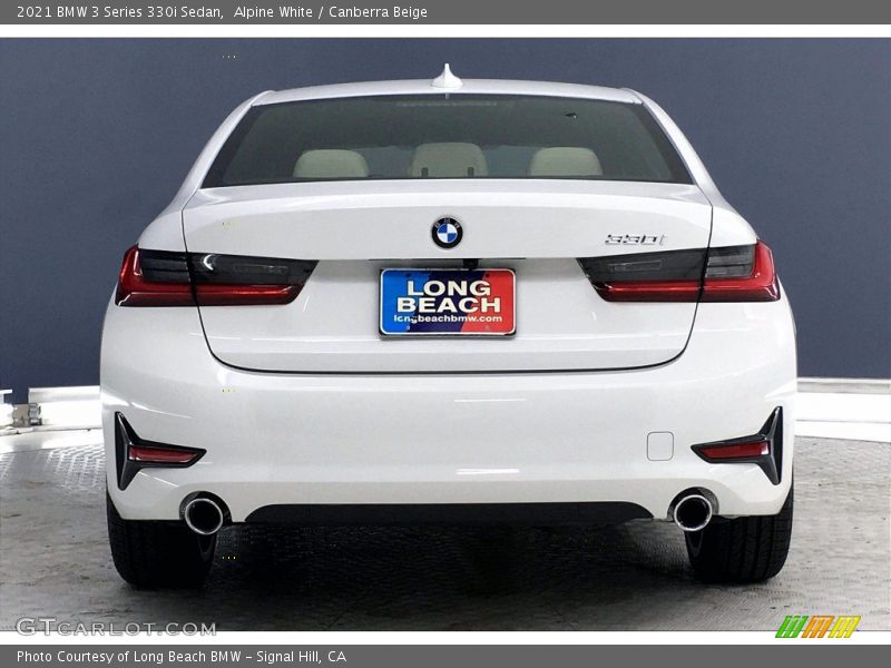 Alpine White / Canberra Beige 2021 BMW 3 Series 330i Sedan
