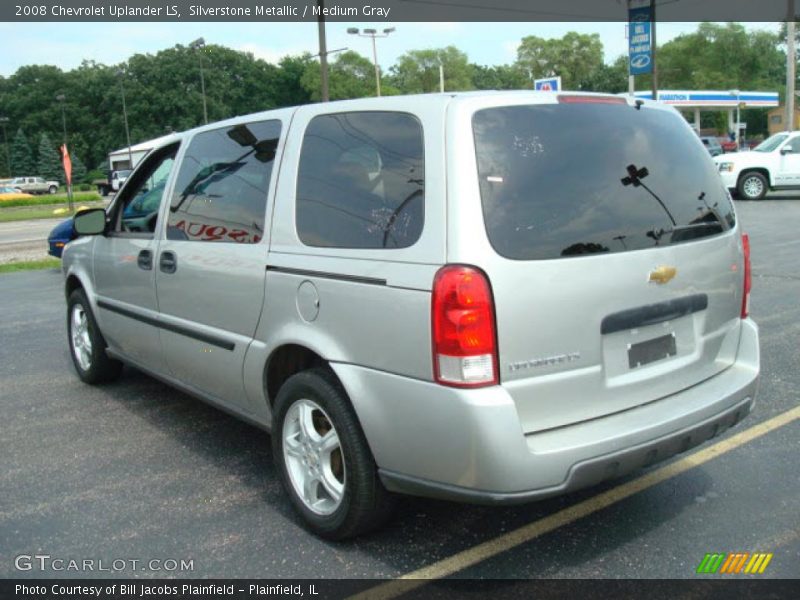 Silverstone Metallic / Medium Gray 2008 Chevrolet Uplander LS