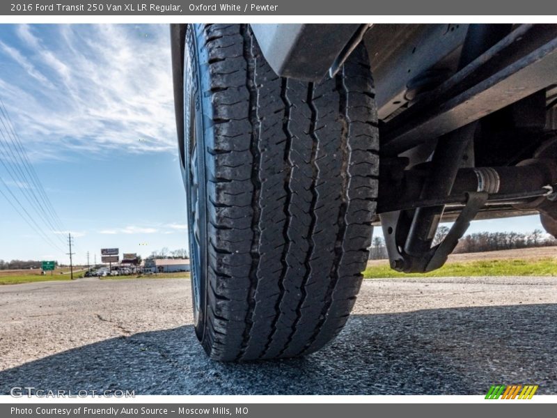 Oxford White / Pewter 2016 Ford Transit 250 Van XL LR Regular