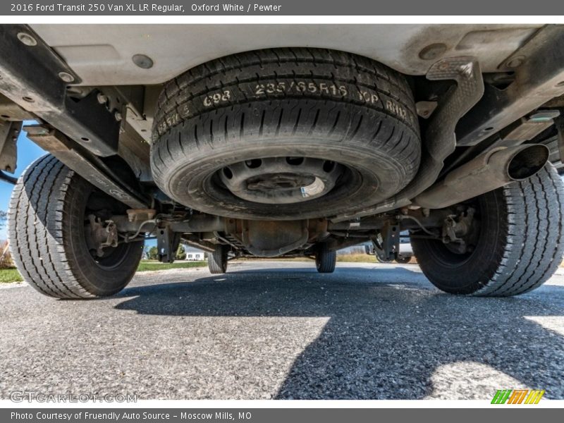 Oxford White / Pewter 2016 Ford Transit 250 Van XL LR Regular