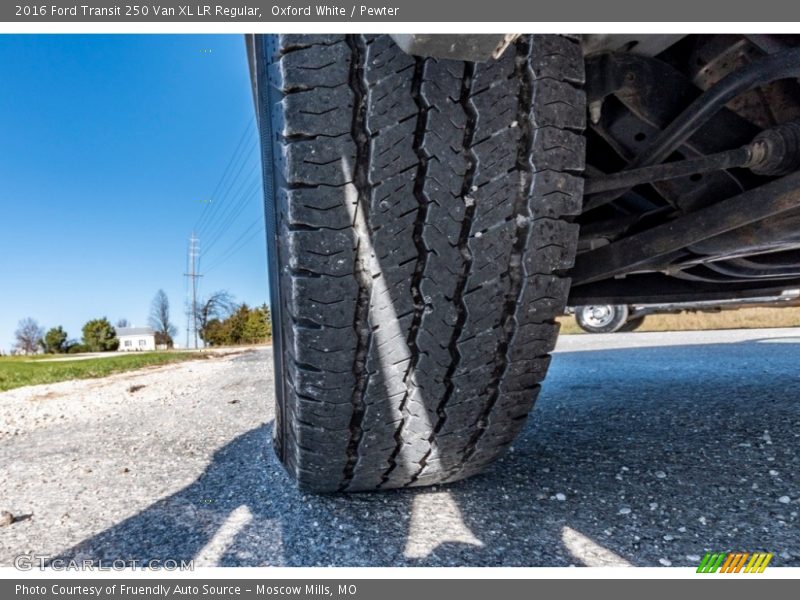 Oxford White / Pewter 2016 Ford Transit 250 Van XL LR Regular