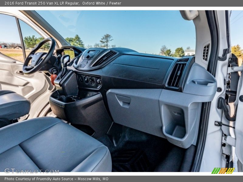 Oxford White / Pewter 2016 Ford Transit 250 Van XL LR Regular