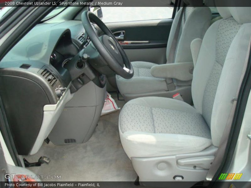 Silverstone Metallic / Medium Gray 2008 Chevrolet Uplander LS