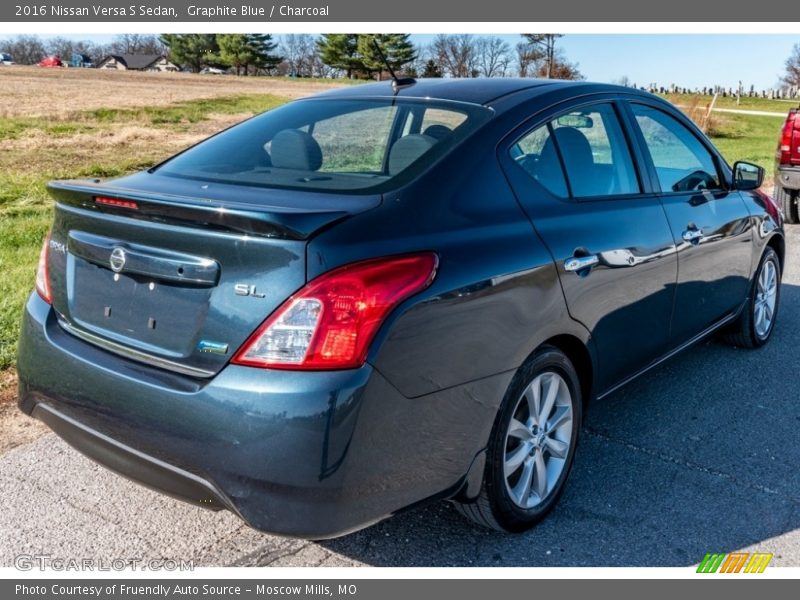  2016 Versa S Sedan Graphite Blue