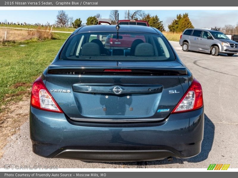  2016 Versa S Sedan Graphite Blue