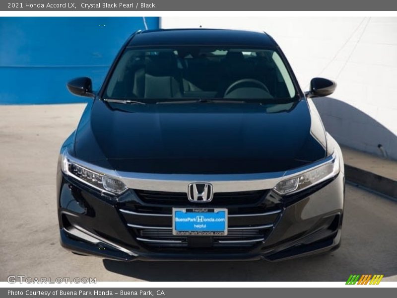 Crystal Black Pearl / Black 2021 Honda Accord LX