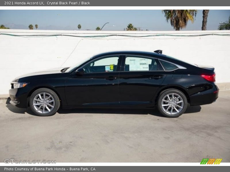 Crystal Black Pearl / Black 2021 Honda Accord LX