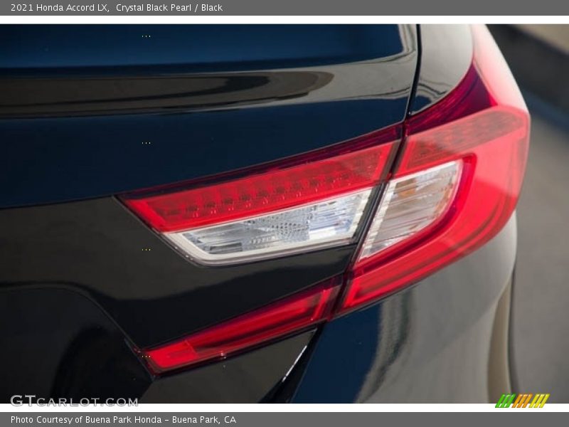 Crystal Black Pearl / Black 2021 Honda Accord LX