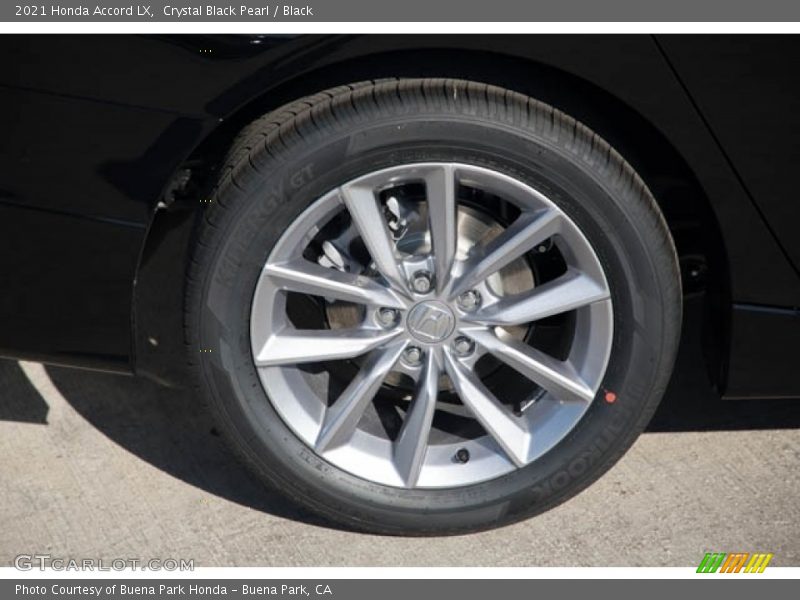 Crystal Black Pearl / Black 2021 Honda Accord LX