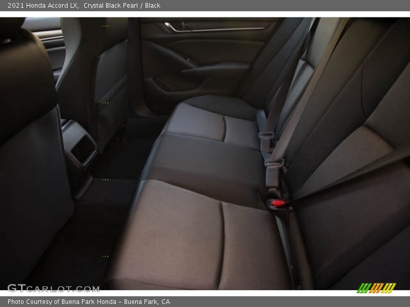 Crystal Black Pearl / Black 2021 Honda Accord LX
