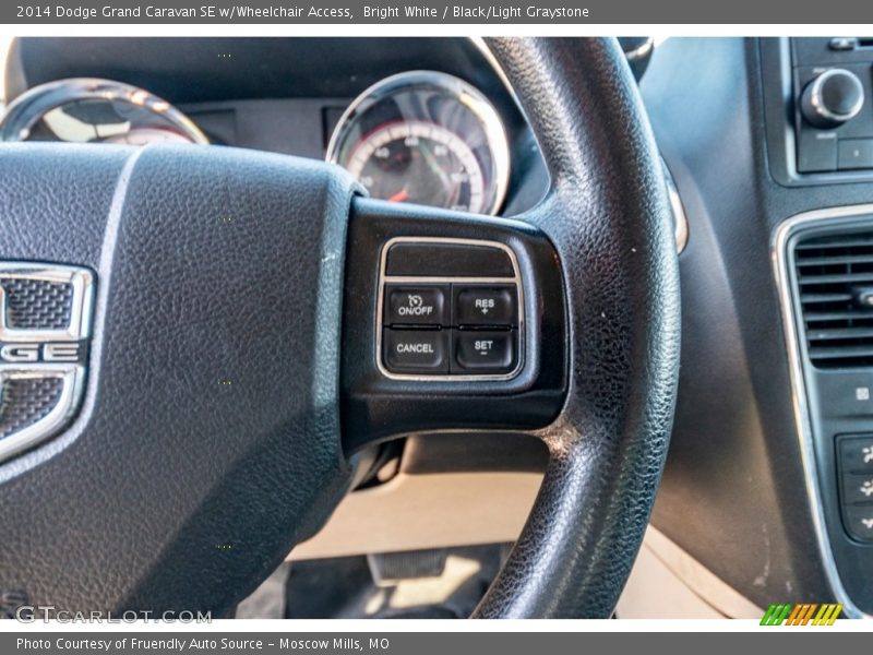  2014 Grand Caravan SE w/Wheelchair Access Steering Wheel