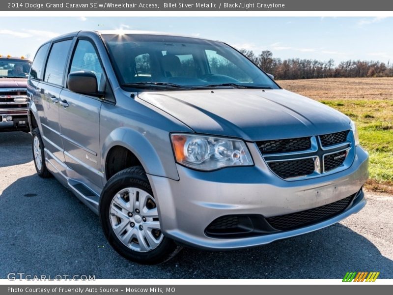 Front 3/4 View of 2014 Grand Caravan SE w/Wheelchair Access
