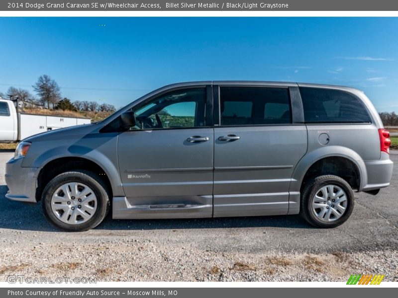  2014 Grand Caravan SE w/Wheelchair Access Billet Silver Metallic