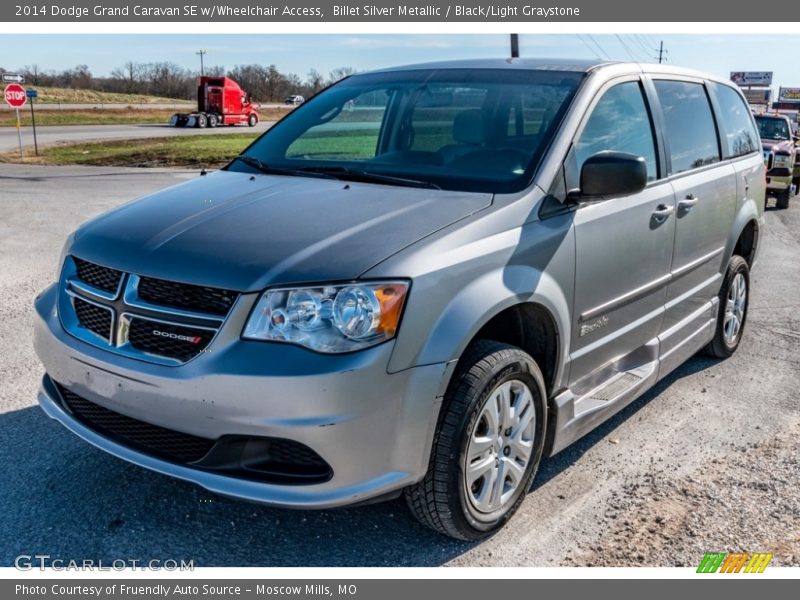  2014 Grand Caravan SE w/Wheelchair Access Billet Silver Metallic