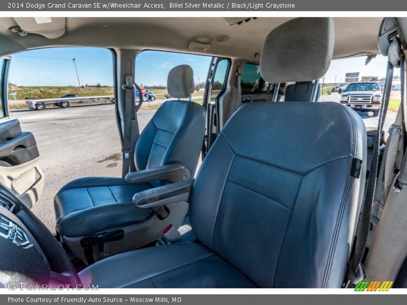 Front Seat of 2014 Grand Caravan SE w/Wheelchair Access