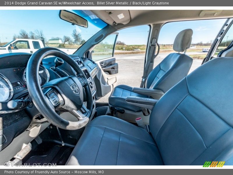 Front Seat of 2014 Grand Caravan SE w/Wheelchair Access