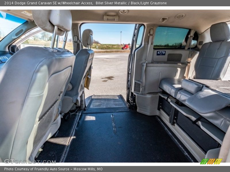 Billet Silver Metallic / Black/Light Graystone 2014 Dodge Grand Caravan SE w/Wheelchair Access