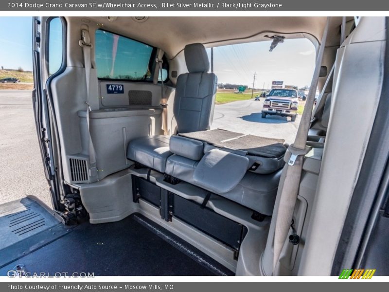 Billet Silver Metallic / Black/Light Graystone 2014 Dodge Grand Caravan SE w/Wheelchair Access