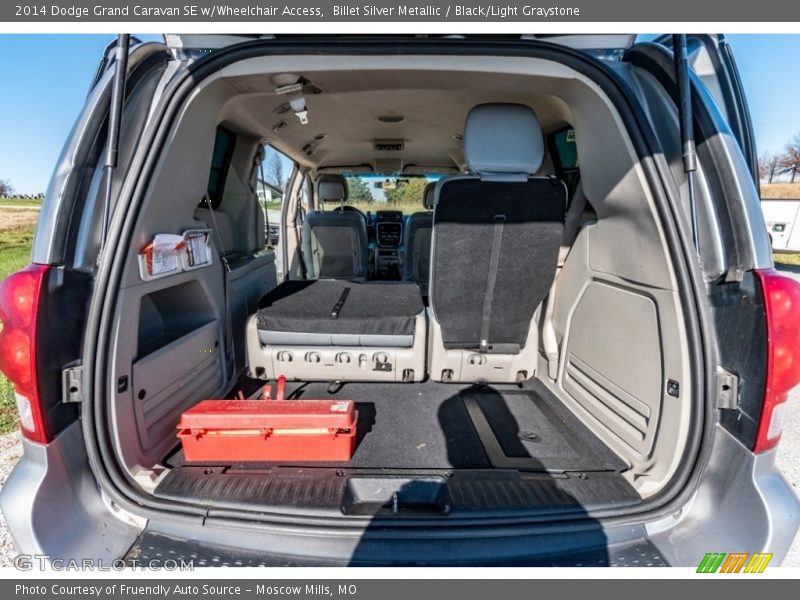 Billet Silver Metallic / Black/Light Graystone 2014 Dodge Grand Caravan SE w/Wheelchair Access