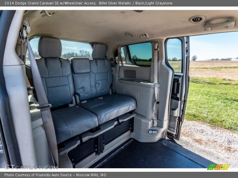 Billet Silver Metallic / Black/Light Graystone 2014 Dodge Grand Caravan SE w/Wheelchair Access