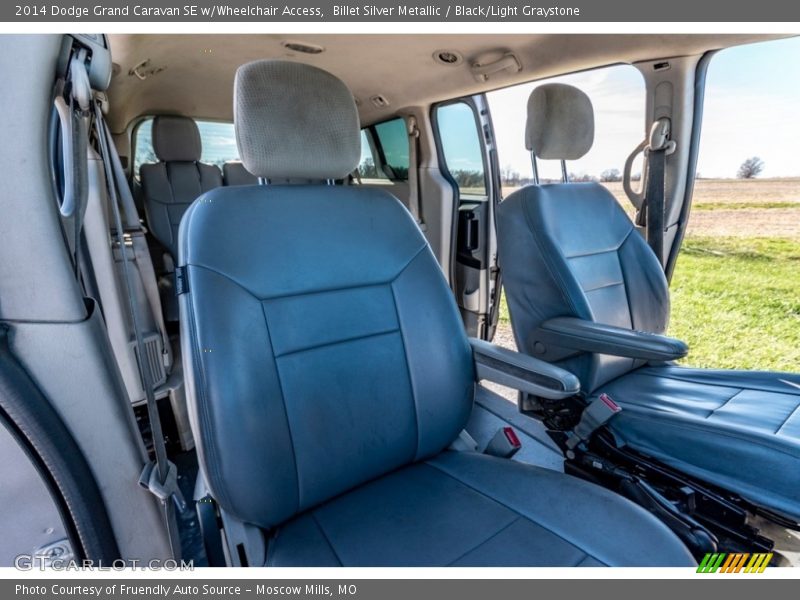 Billet Silver Metallic / Black/Light Graystone 2014 Dodge Grand Caravan SE w/Wheelchair Access
