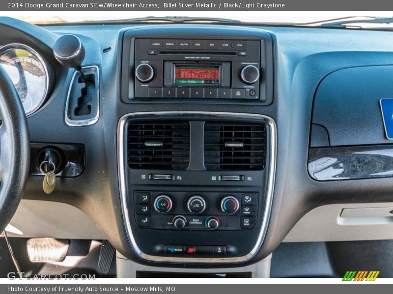 Billet Silver Metallic / Black/Light Graystone 2014 Dodge Grand Caravan SE w/Wheelchair Access