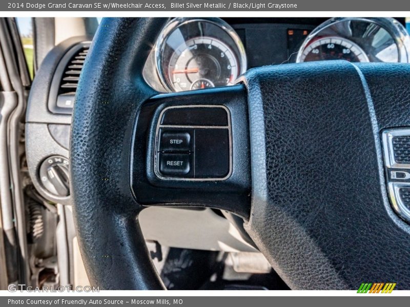 Billet Silver Metallic / Black/Light Graystone 2014 Dodge Grand Caravan SE w/Wheelchair Access