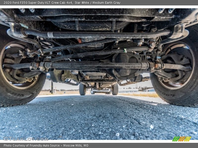 Undercarriage of 2020 F350 Super Duty XLT Crew Cab 4x4