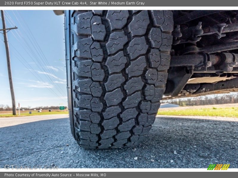 Star White / Medium Earth Gray 2020 Ford F350 Super Duty XLT Crew Cab 4x4