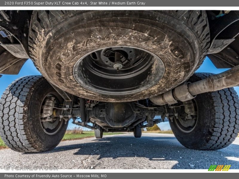 Star White / Medium Earth Gray 2020 Ford F350 Super Duty XLT Crew Cab 4x4