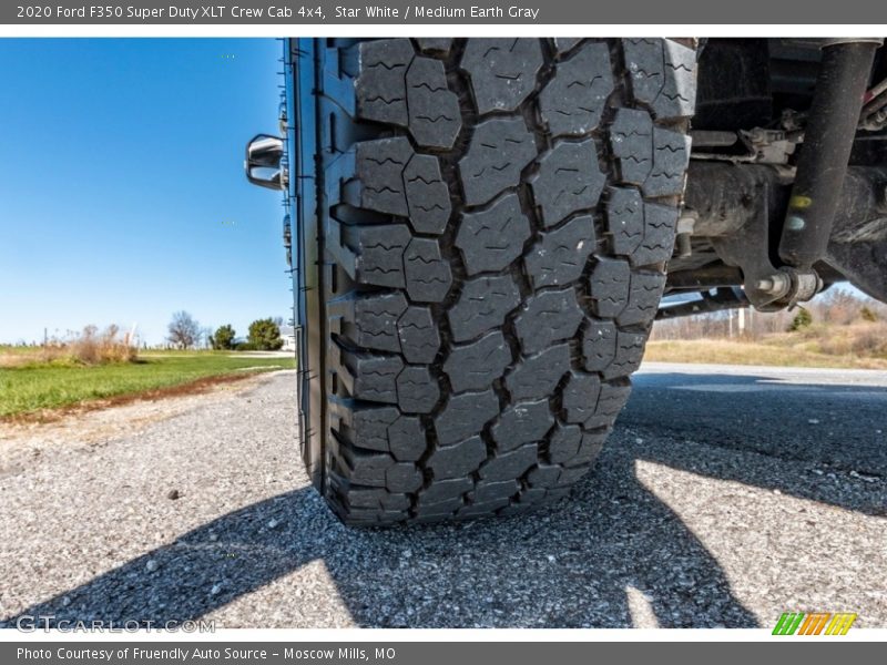 Star White / Medium Earth Gray 2020 Ford F350 Super Duty XLT Crew Cab 4x4