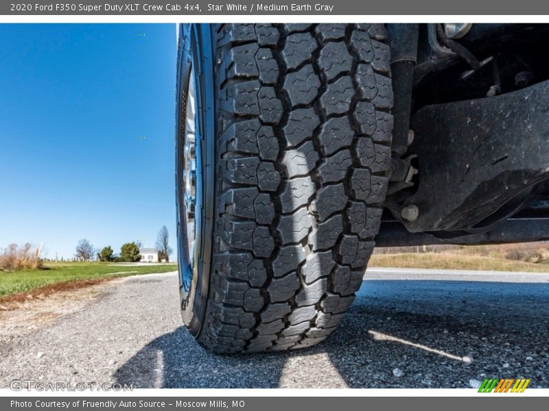 Star White / Medium Earth Gray 2020 Ford F350 Super Duty XLT Crew Cab 4x4
