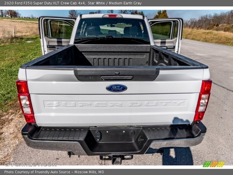 Star White / Medium Earth Gray 2020 Ford F350 Super Duty XLT Crew Cab 4x4