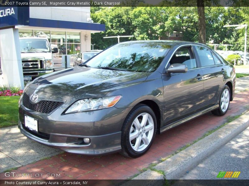 Magnetic Gray Metallic / Dark Charcoal 2007 Toyota Camry SE