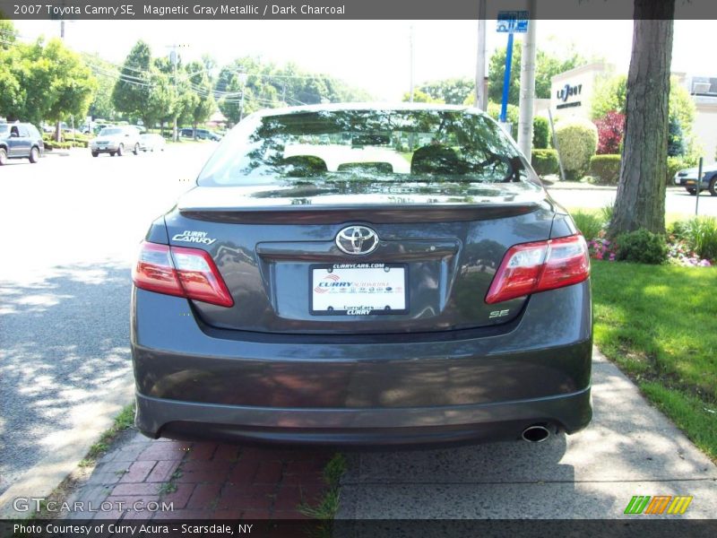 Magnetic Gray Metallic / Dark Charcoal 2007 Toyota Camry SE