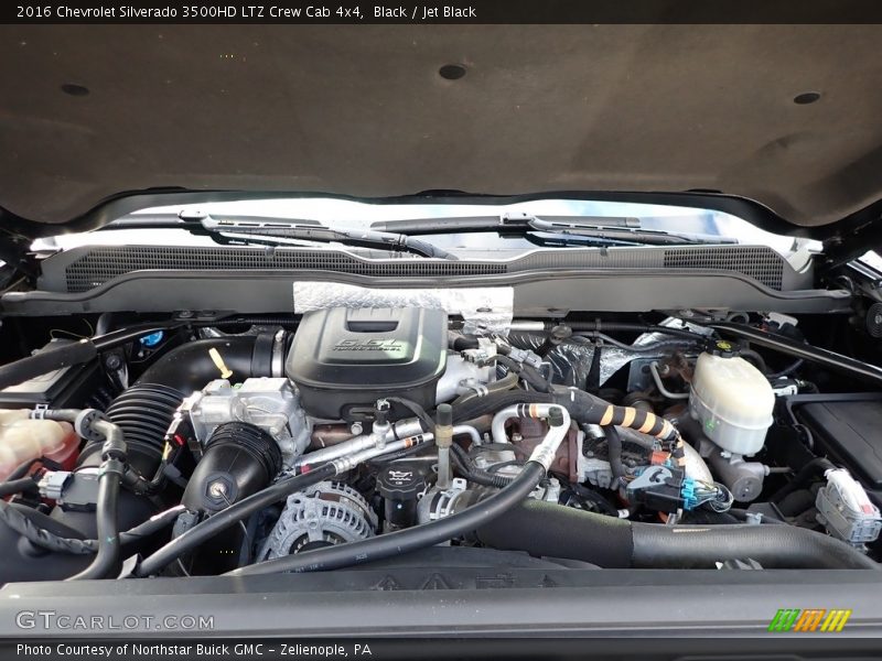  2016 Silverado 3500HD LTZ Crew Cab 4x4 Engine - 6.6 Liter OHV 32-Valve Duramax Turbo-Diesel V8