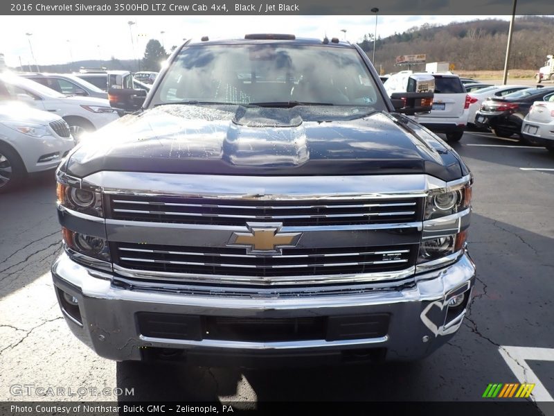 Black / Jet Black 2016 Chevrolet Silverado 3500HD LTZ Crew Cab 4x4