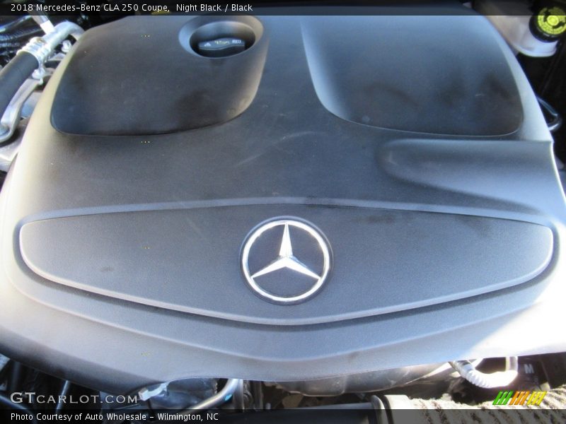 Night Black / Black 2018 Mercedes-Benz CLA 250 Coupe