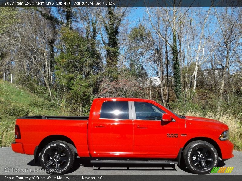 Agriculture Red / Black 2017 Ram 1500 Night Crew Cab 4x4