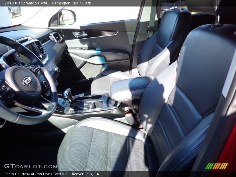 Remington Red / Black 2018 Kia Sorento SX AWD