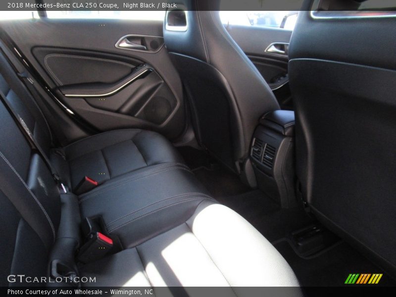 Night Black / Black 2018 Mercedes-Benz CLA 250 Coupe