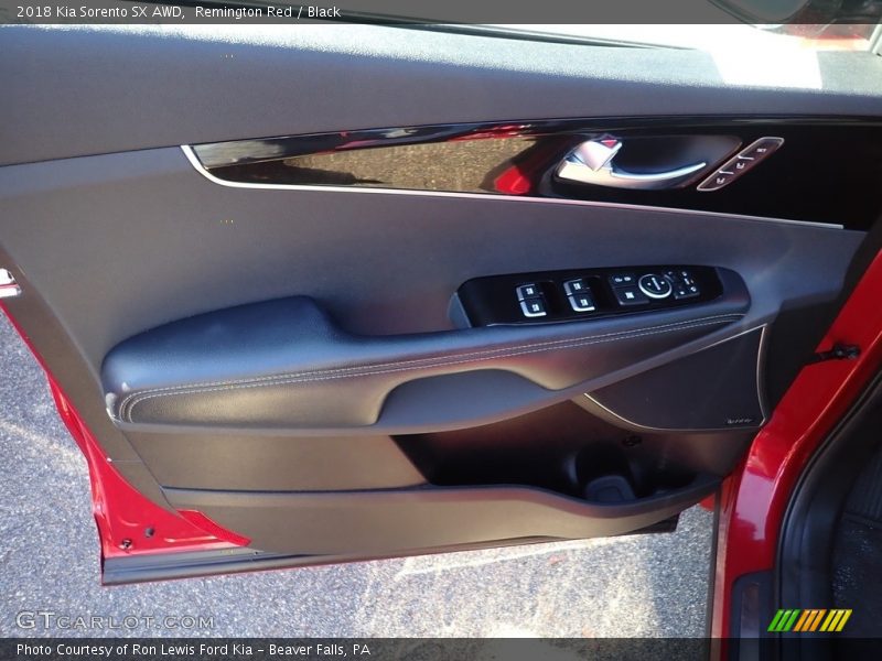 Remington Red / Black 2018 Kia Sorento SX AWD