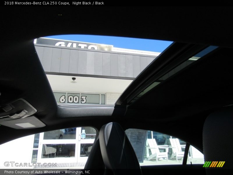 Night Black / Black 2018 Mercedes-Benz CLA 250 Coupe