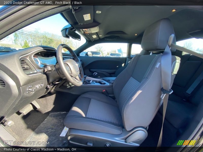 Pitch Black / Black 2020 Dodge Challenger GT AWD