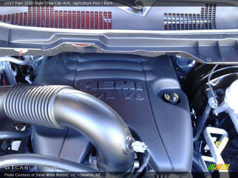 Agriculture Red / Black 2017 Ram 1500 Night Crew Cab 4x4