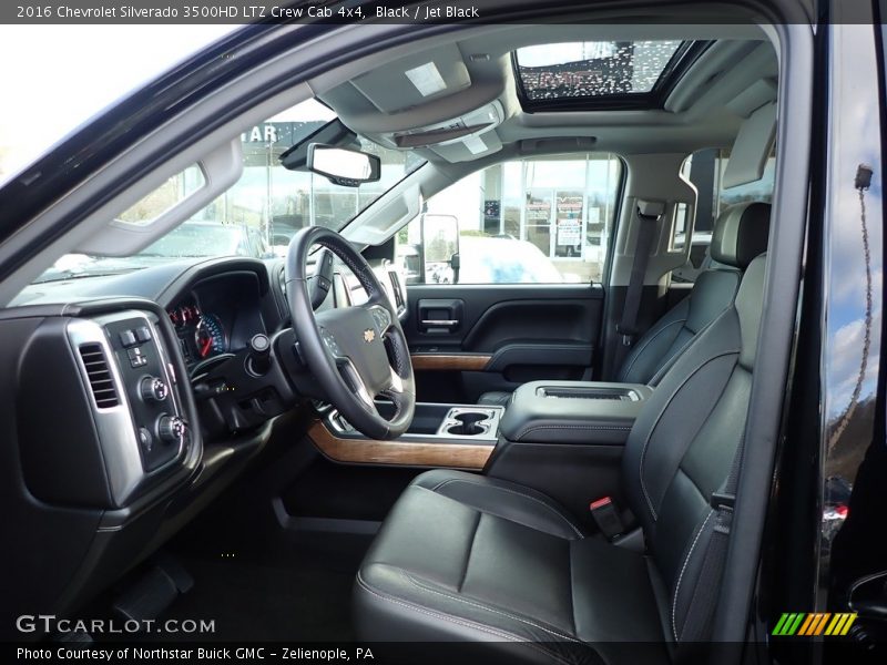 2016 Silverado 3500HD LTZ Crew Cab 4x4 Jet Black Interior