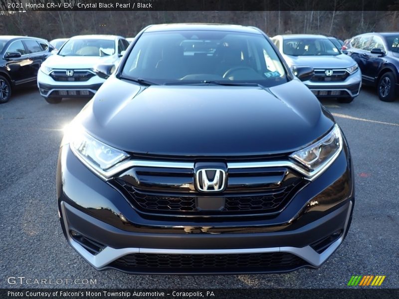 Crystal Black Pearl / Black 2021 Honda CR-V EX