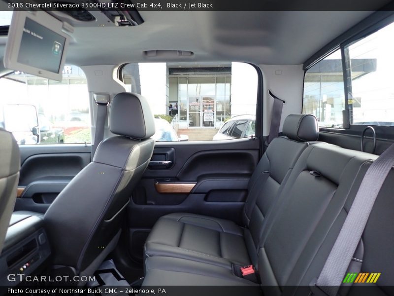 Rear Seat of 2016 Silverado 3500HD LTZ Crew Cab 4x4